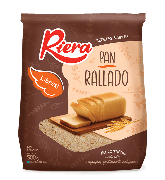Pan Rallado. Riera. 500gr.