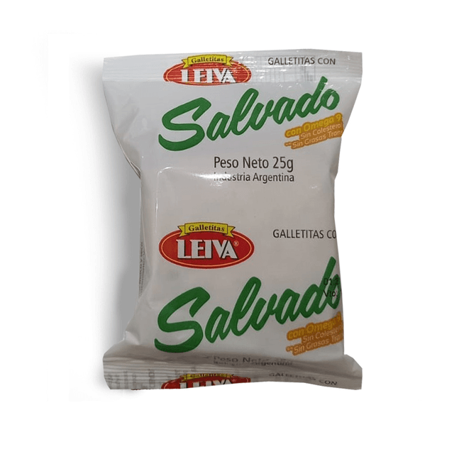 Galletitas salvado 25gr. Leiva
