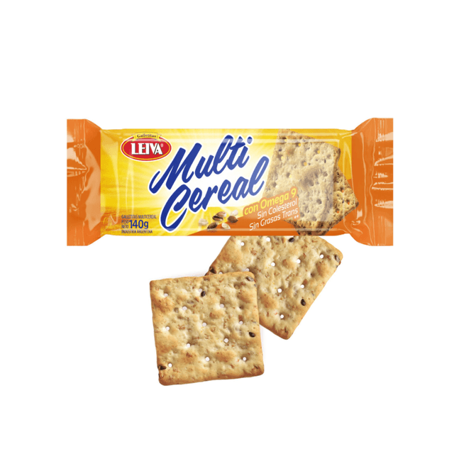 Galletitas multicereal 140gr. Leiva