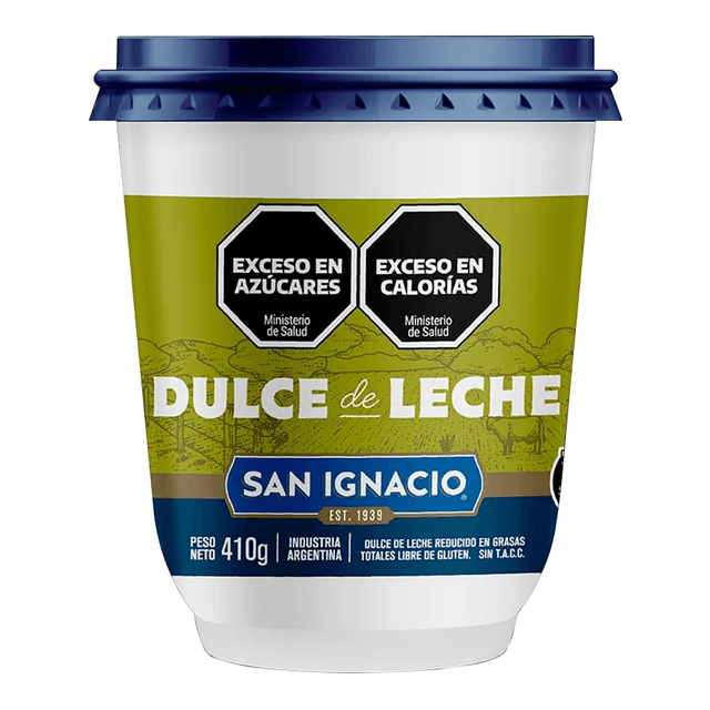 Dulce de leche light 410gr. San ignacio