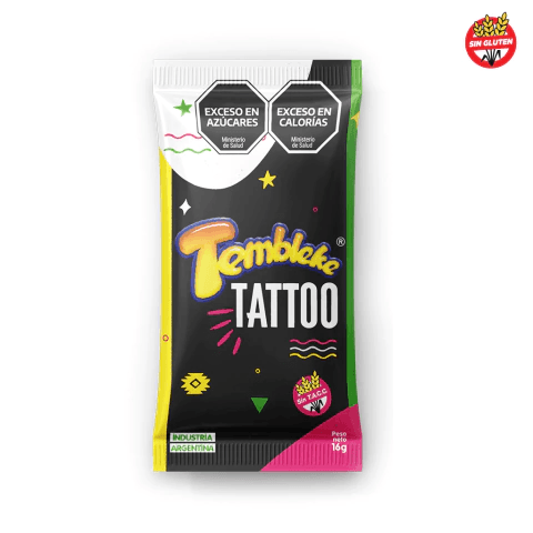 Caja Tattoo jelly. Tembleke