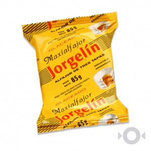 Alfajor triple glaseado. Jorgelin