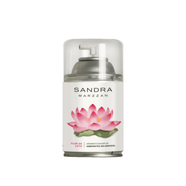 Aerosoles Flor de loto. Sandra Marzzan. 270ml