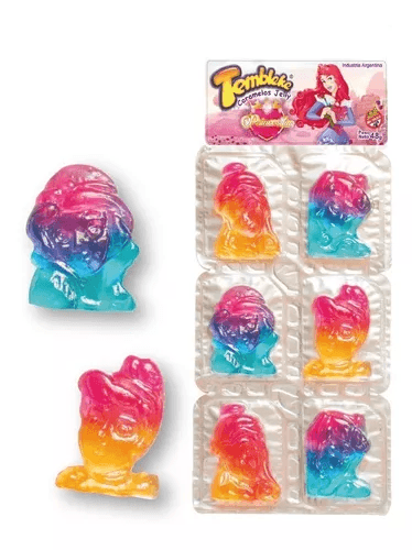 Tira trembly princesas x6. Tembleke