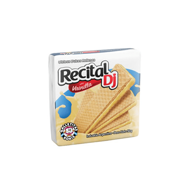 Oblea vainilla 50g. Kokis