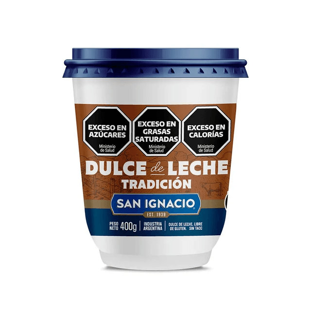 Dulce de leche 400gr. San ignacio