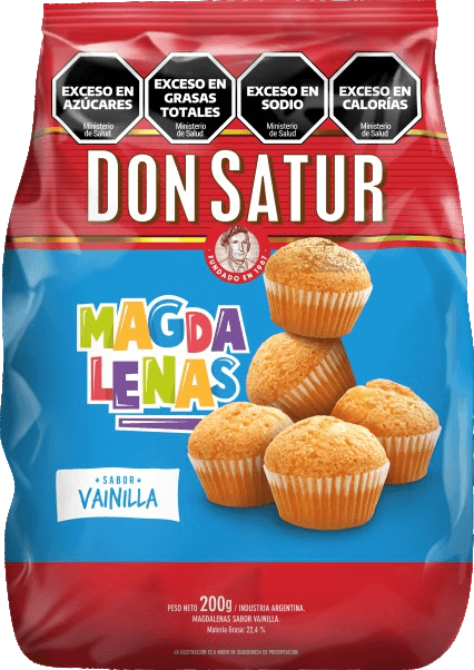 Magdalenas Vainilla. Don Satur. 200gr.