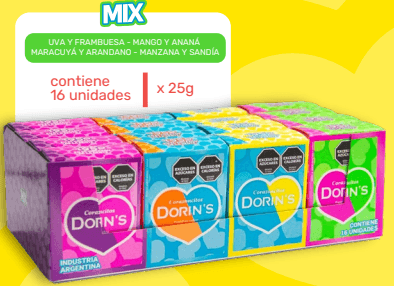 Dorins corazoncitos mix