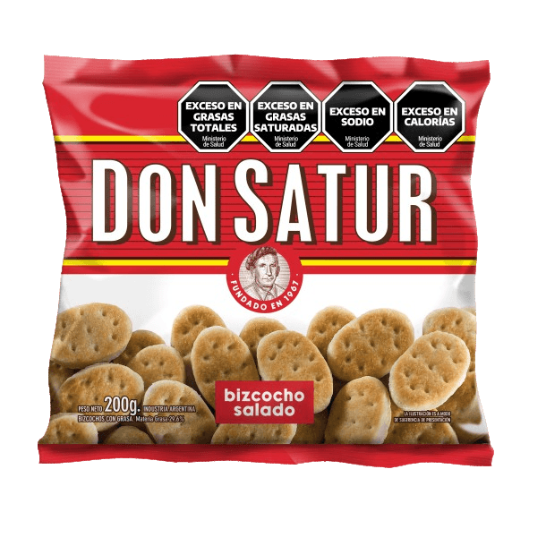 Bizcochos Salado. Don Satur. 200gr.