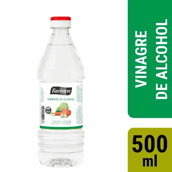 Vinagre de alcohol 500cc. Favinco