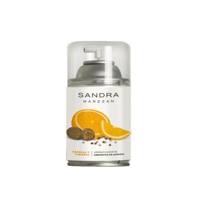 Aerosoles Naranja pimienta. Sandra Marzzan. 270ml