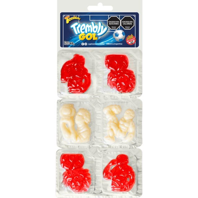 Tira trembly gol x6. Tembleke