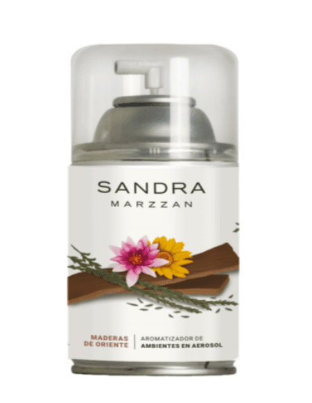 Aerosoles Maderas de oriente. Sandra Marzzan. 270ml
