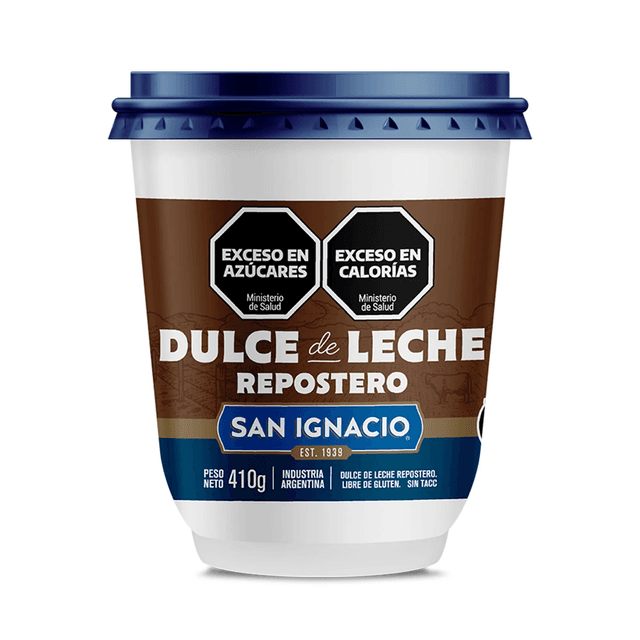 Dulce de leche repostero 410gr. San ignacio