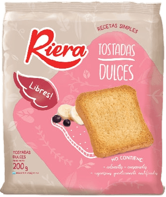 Tostadas Dulces. Riera. 200gr.
